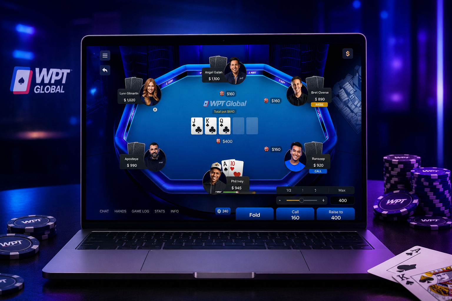 WPT Global 游戏大厅